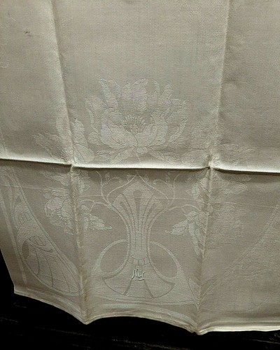 Jugendstil leinen damast - leinen,