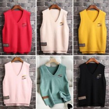 Damen Mädchen Strickweste