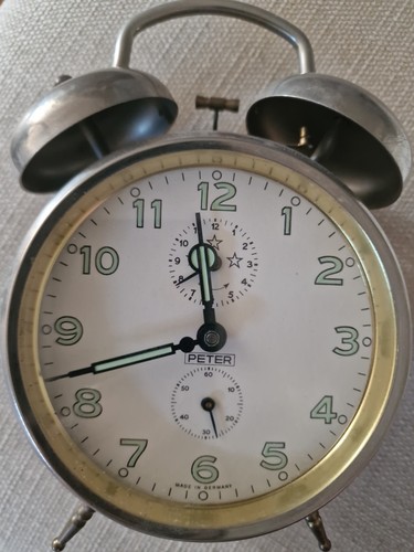 Doppelglockenwecker vintage - doppelglockenwecker,