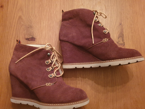 Sansibar stiefeletten wedges - sansibar, stiefeletten,