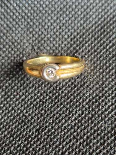 Vintage diamantring 585er - vintage,