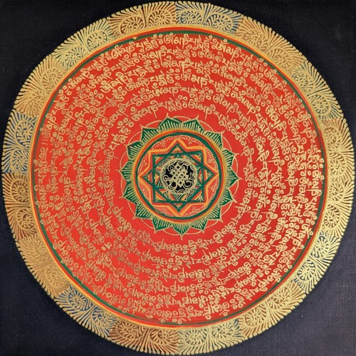 Tibet thangka malerei - tibet.,