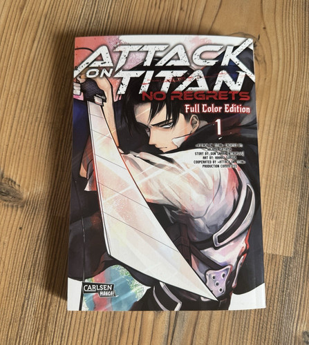 Carlsen manga attack - on, titan