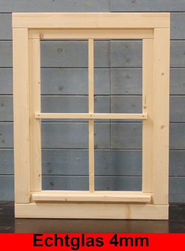 Gartenhausfenster 58x78cm