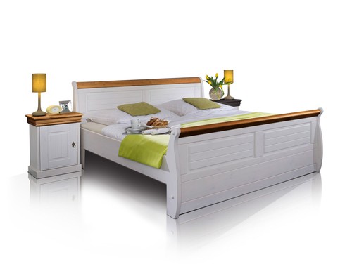 Massivholzbett doppelbett bett - massivholzbett,
