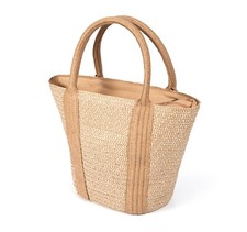 Strandtasche Damen Stroh