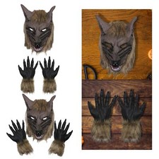 Halloween Werwolf Kostüm Wolfsmaske für Shows