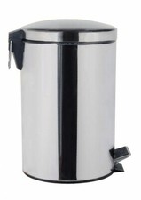 Mülleimer aus Edelstahl