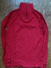 Kinder Pullover Midlayer 1/2 Zip Skirolli Gr. 152 Rot Shirt