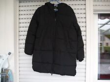 PRIMARK-Steppjacke-Parka-Gr.164-schwarz-Kapuze gefüttert-neuwertig