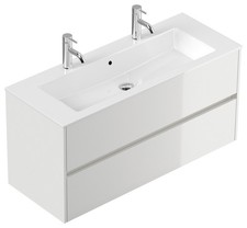 Badmöbel Doppel-Waschtisch 2