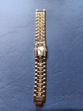 Damen Armbanduhr Angelo Milano mit Strasssteine Vintage neue Batterie 