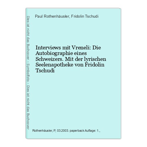 Interviews mit vreneli - vreneli:, die