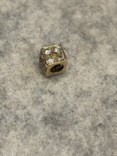 Edler Würfel-Charm Anhänger