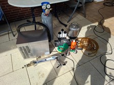 Bierdurchlaufkühler+Doppelzapfhahn und jede Menge Zubehör