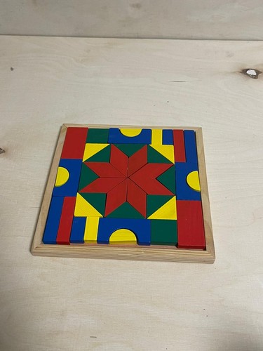 Puzzle holzpuzzle bausteine - -,