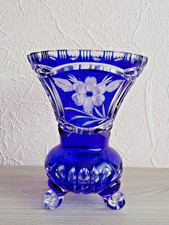 Kristall Vase Handgeschliffen