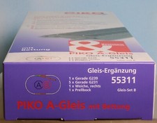 Piko  55311, - Spur H0  Maßstab 1:87 -  Piko A-Gleis mit Bettung, Gleisset B