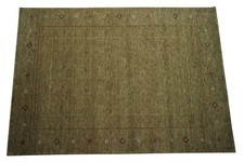 Gabbeh Teppich Dunkel Beige