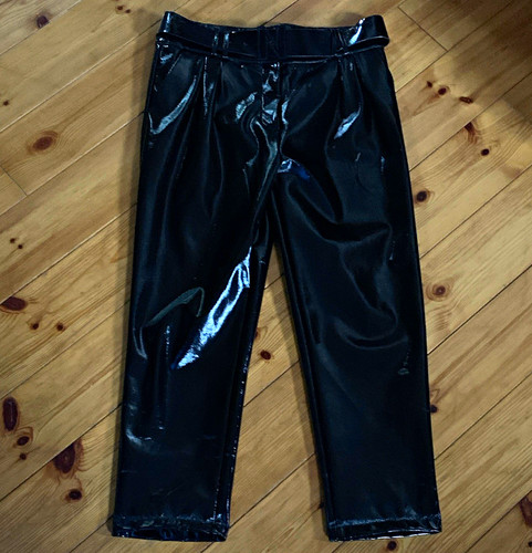 Nikkie damen hose lackoptik - damen,