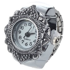 Tibetsilber 22mm Ringuhr