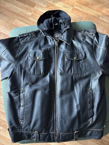 Mustang lederjacke - mustang, xl