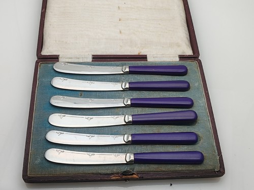 Vintage lila kunststoffgriff - vintage,