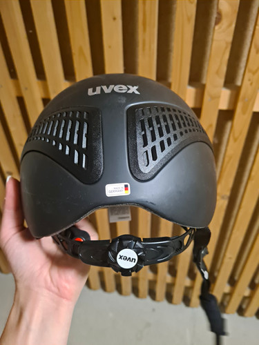 Uvex reithelm schwarz - uvex, matt