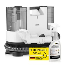 N8WERK Waschsauger Nass Sauger Teppich Polster Reiniger + 500ml Reinigungsmittel