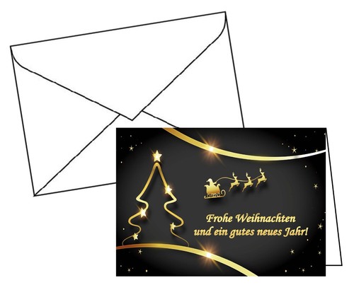 500 weihnachtskarten mit - 20-500,