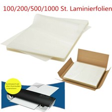 2000 St. Laminierfolien DIN A4