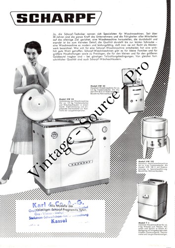 Alte werbung scharpf - alte,