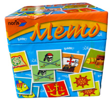 Noris Spiele Memo Box Piraten 48 Teilig Gedächtnisspiel Kids Merkspiel Lernspiel
