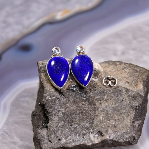 Lapislazuli ohrring 925er - lapislazuli, ohrring,