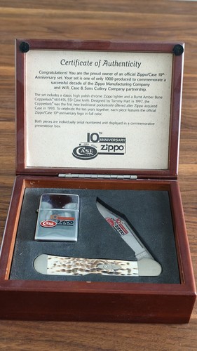 Zippo 10th anniversary - zippo,