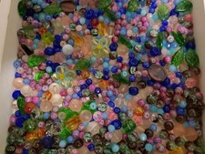 Konvolut Glasperlen Mix ca