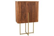 Highboard Mangoholz Metall 80