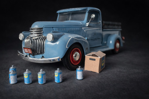 Spraydosen set mit - 1:24,