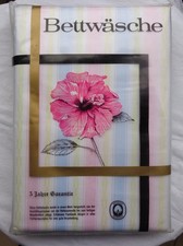 2 x Qualität Bettwäsche Baumwolle Indanthren 140 x 200/80 x 80 cm 4-tlg. neu OVP