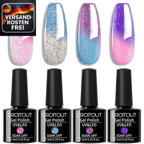 Farbwechsel gel nagellack set - farbwechsel,