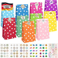 Bunte Papiertüten mit