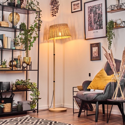 Boho style stehlampe - stehlampe, &