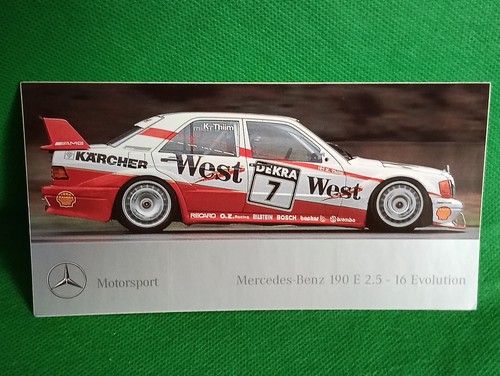 Dtm 1991 aufkleber 190 - mb,