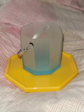 ❤️ Luminarc Octime BLAU  Eiswürfelbehälter  & ❤️ Leonardo ❤️ Tablett Vintage