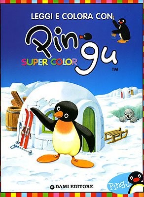 Lesen und ausmalen mit pingu - und,