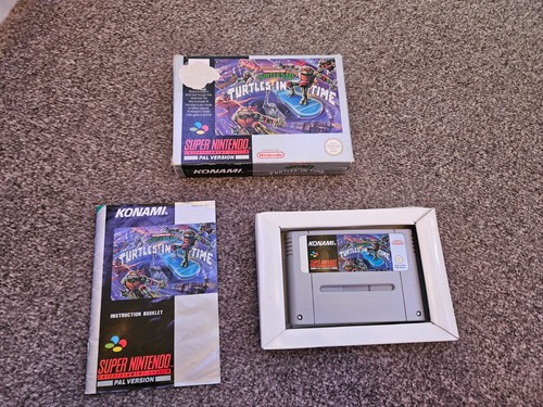 Turtles time snes super - turtles,