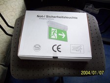 Fluchtwegleuchte LED Notbeleuchtung Notausgang WLS 46/220 UMB.
