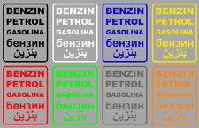 Aufkleber benzin petrol - aufkleber,