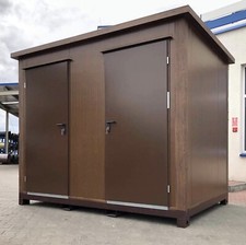 WC-Doppelcontainer 3x2m |