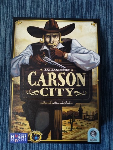 Carson city vintage - city, brettspiel